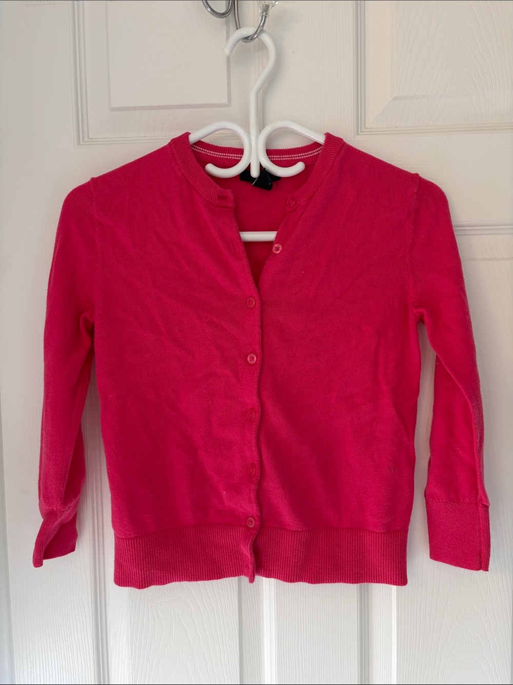 GAP Hot Pink Button-Up Women's Cardigan